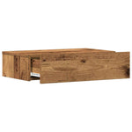 Nattbord Gammelt Tre 60X35 Cm Konstruert Tre