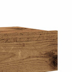 Nattbord Gammelt Tre 60X35 Cm Konstruert Tre