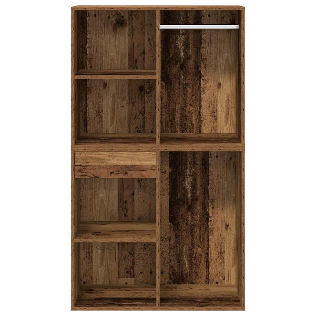 Sminkebordsett Med Led Gammelt Tre Konstruert Tre