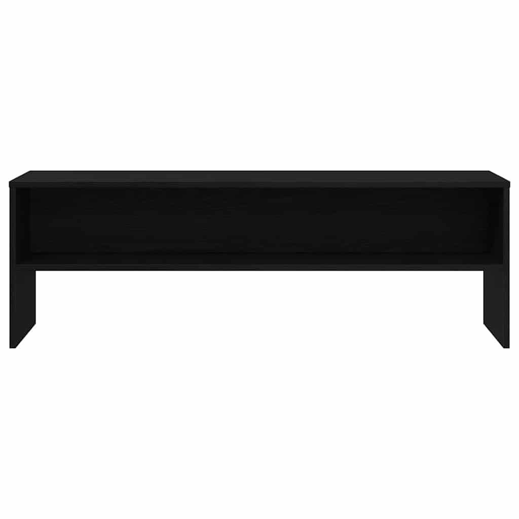 Tv-Benk Svart Eik 120X40X40 Cm Sponplate
