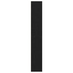 Bokskap Svart Eik 40X30X189 Cm Konstruert Tre