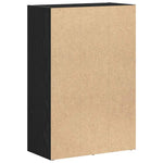 Bokhylle/Romdeler Svart Eik 60,5X30X90 Cm Konstruert Tre