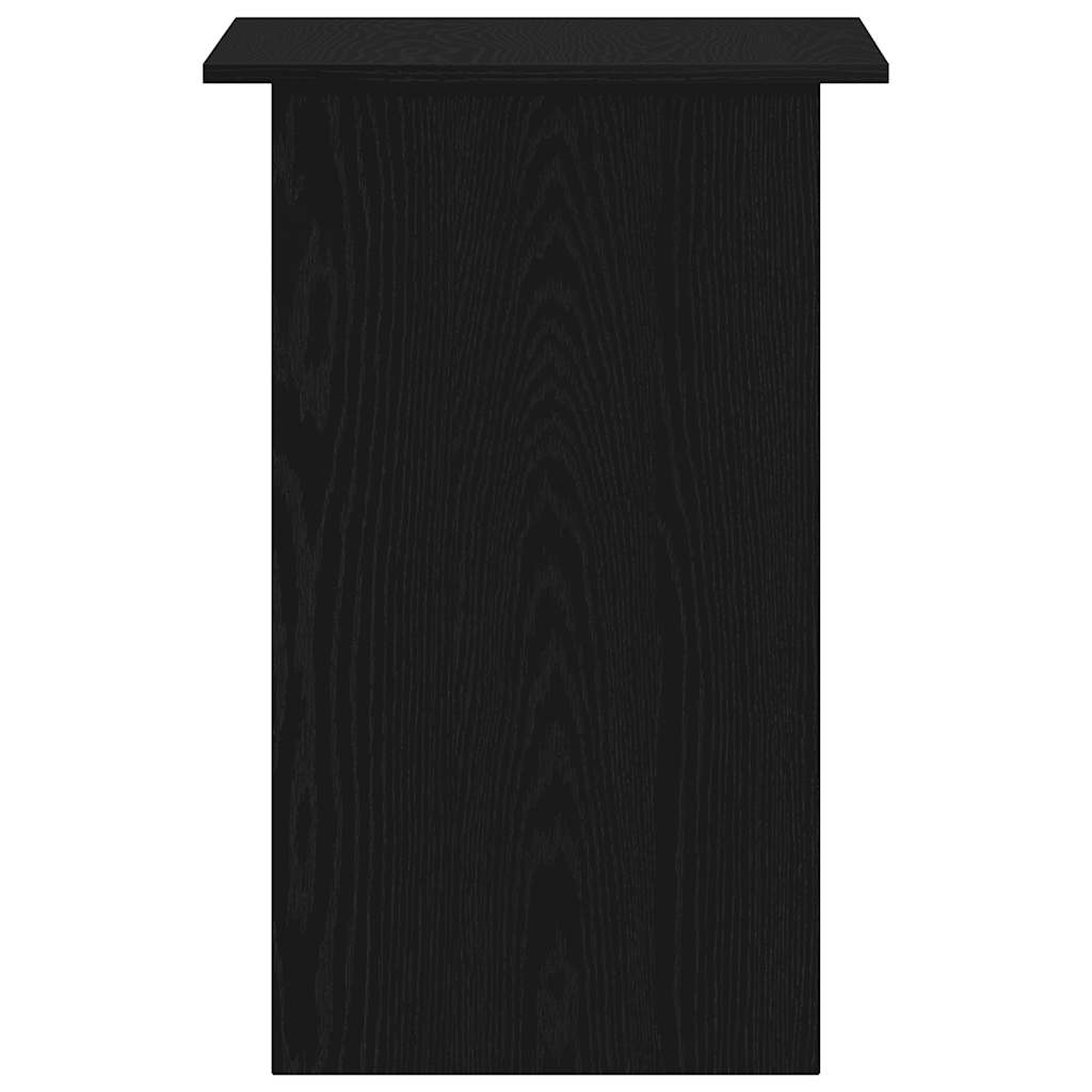 Skrivebord Svart Eik 90X50X74 Cm Konstruert Tre