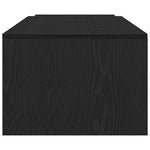 Kaffebord Svart Eik 150 X 50 X 35 Cm Konstruert Tre