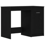 Skrivebord Svart Eik 100 X 50 X 76 Cm Konstruert Tre