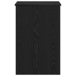 Skrivebord Svart Eik 100 X 50 X 76 Cm Konstruert Tre