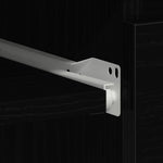 Skrivebord Svart Eik 90X45X76 Cm Konstruert Tre