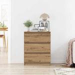 Skjenk Artisan Eik 60X35X76 Cm Konstruert Tre