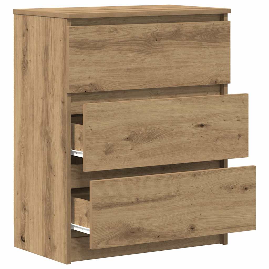 Skjenk Artisan Eik 60X35X76 Cm Konstruert Tre