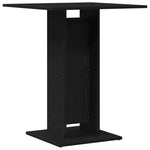 Bistrobord Svart Eik 60X60X75 Cm Konstruert Tre