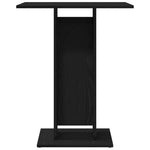 Bistrobord Svart Eik 60X60X75 Cm Konstruert Tre