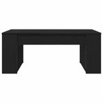 Kaffebord Svart Eik 102 X 55 X 42 Cm Konstruert Tre