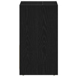 Baderomsskap Svart Eik 60X33X60 Cm Konstruert Tre
