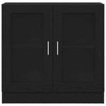 Bokskap Svart Eik 82,5 X 30,5 X 80 Cm Konstruert Tre