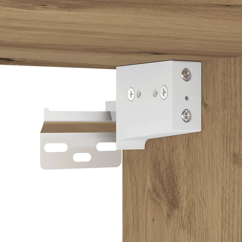 Badeservantskap Artisan Eik 80X38,5X48 Cm Konstruert Tre