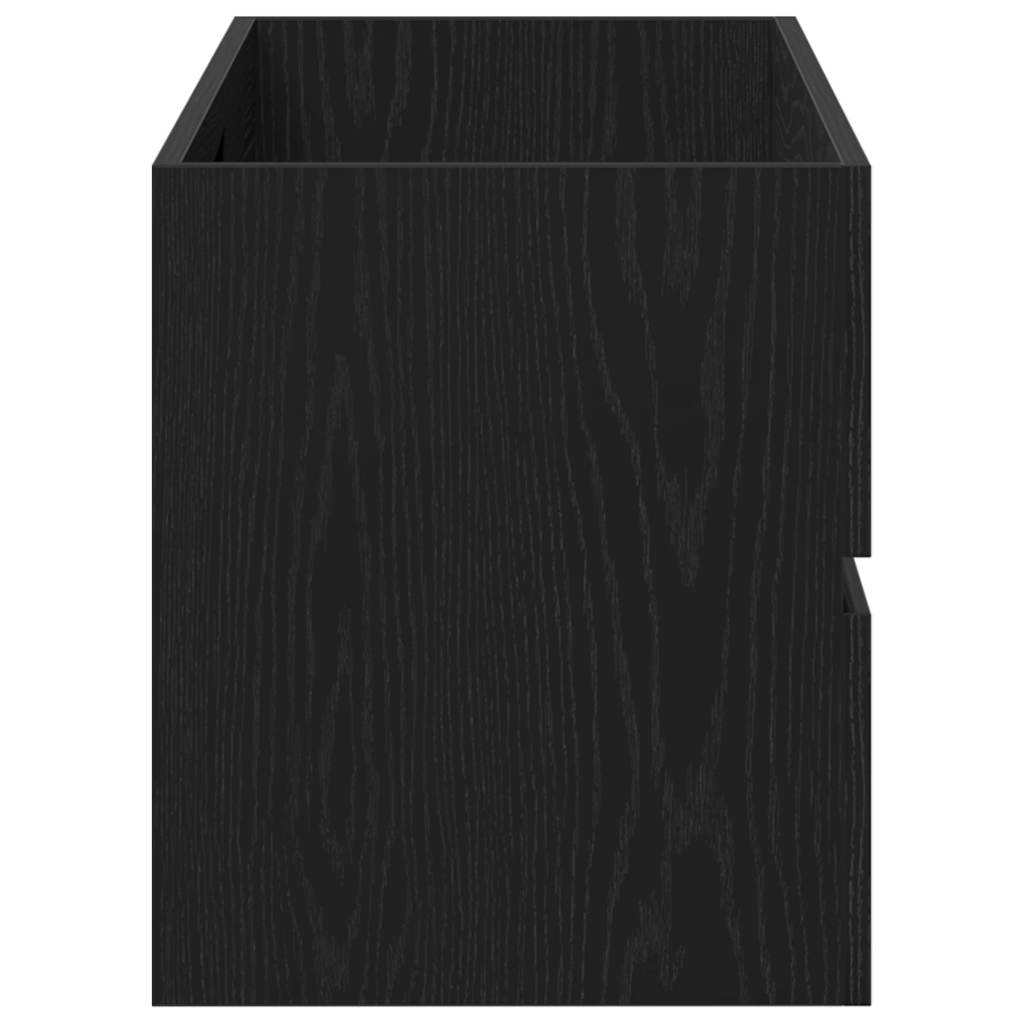 Servantskap Svart Eik 100X38,5X45 Cm Sponplate