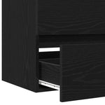 Servantskap Svart Eik 100X38,5X45 Cm Sponplate