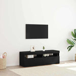 Tv-Skap 2 Pcs Svart Eik 60 X 35 X 40 Cm Konstruert Tre