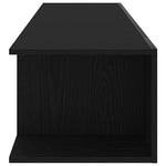 Tv-Skap Svart Eik 135 X 39 X 30 Cm Konstruert Tre