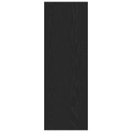 Vegghylle For Tv Svart Eik 30,5 X 30 X 90 Cm Konstruert Tre