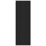 Vegghylle For Tv Svart Eik 30,5 X 30 X 90 Cm Konstruert Tre