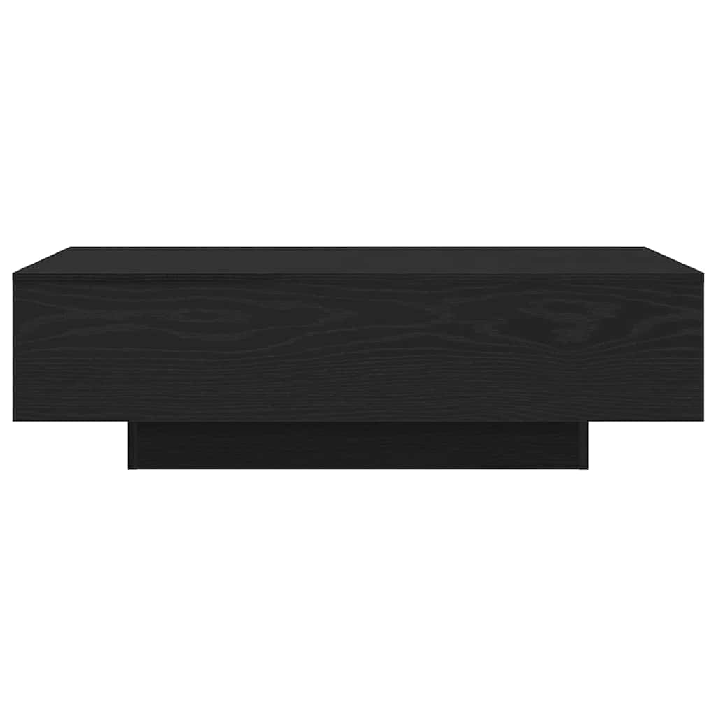 Kaffebord Svart Eik 100 X 49,5 X 31 Cm Konstruert Tre