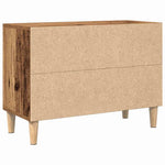 Tv-Skap Gammelt Tre 69,5 X 30 X 50 Cm Konstruert Tre