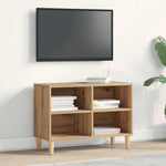 Tv-Skap Artisian Oak 69,5 X 30 X 50 Cm Konstruert Tre
