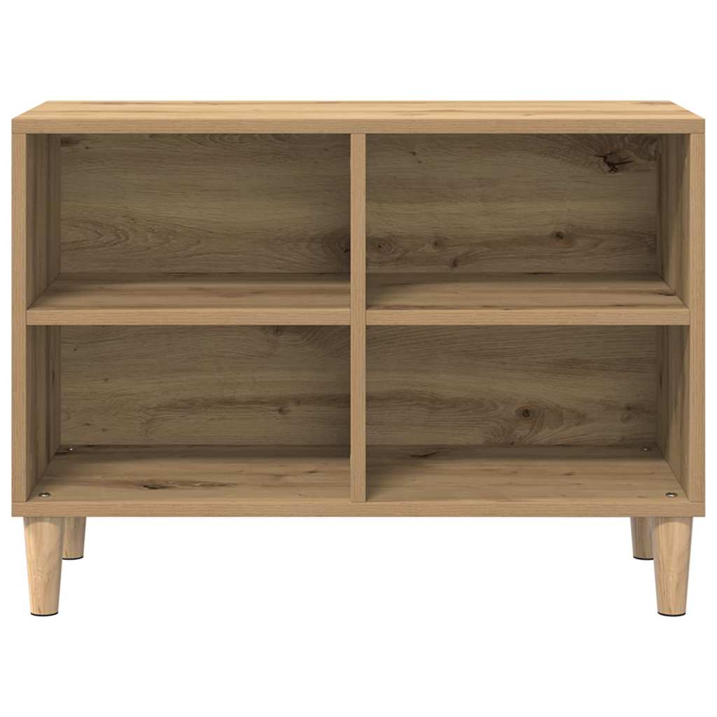 Tv-Skap Artisian Oak 69,5 X 30 X 50 Cm Konstruert Tre