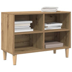 Tv-Skap Artisian Oak 69,5 X 30 X 50 Cm Konstruert Tre