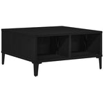 Kaffebord Svart Eik 60 X 60 X 30 Cm