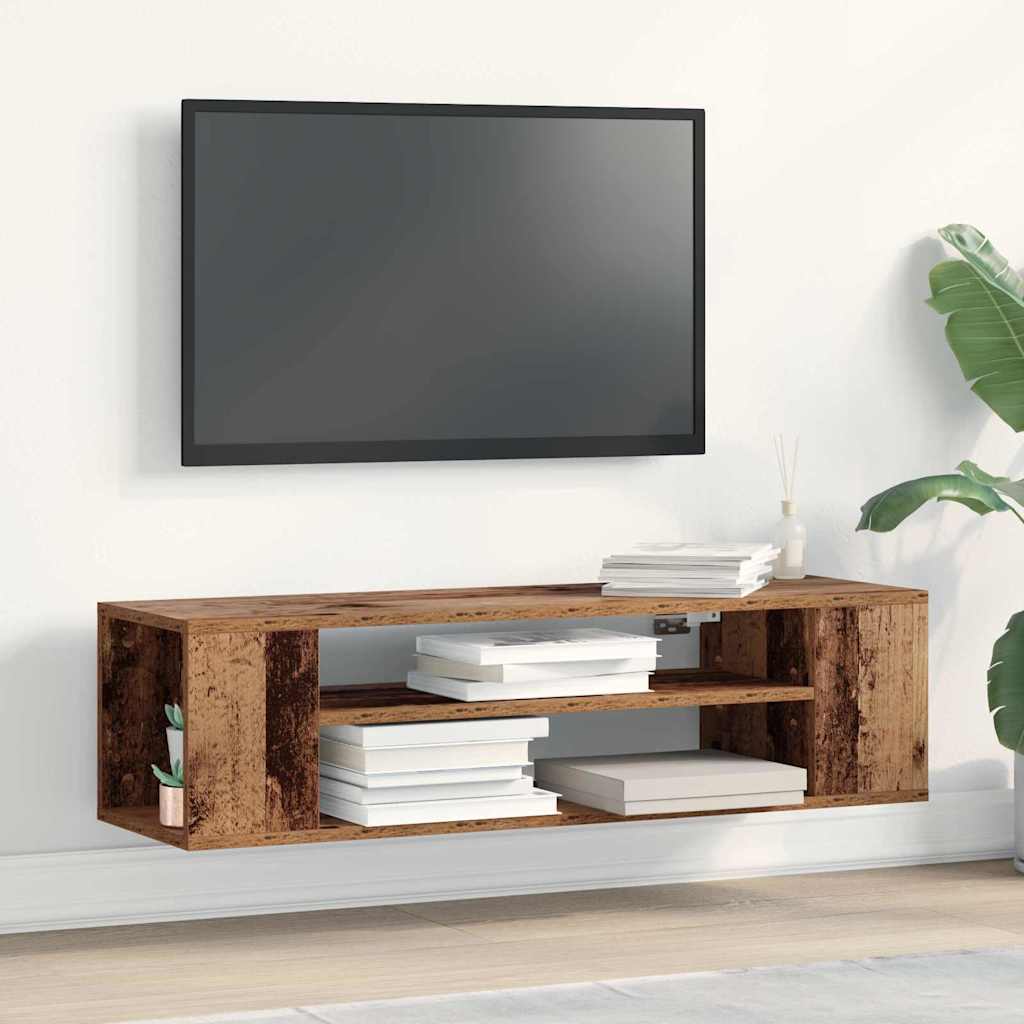 Tv-Skap Gammelt Tre 100 X 30 X 26,5 Cm Konstruert Tre