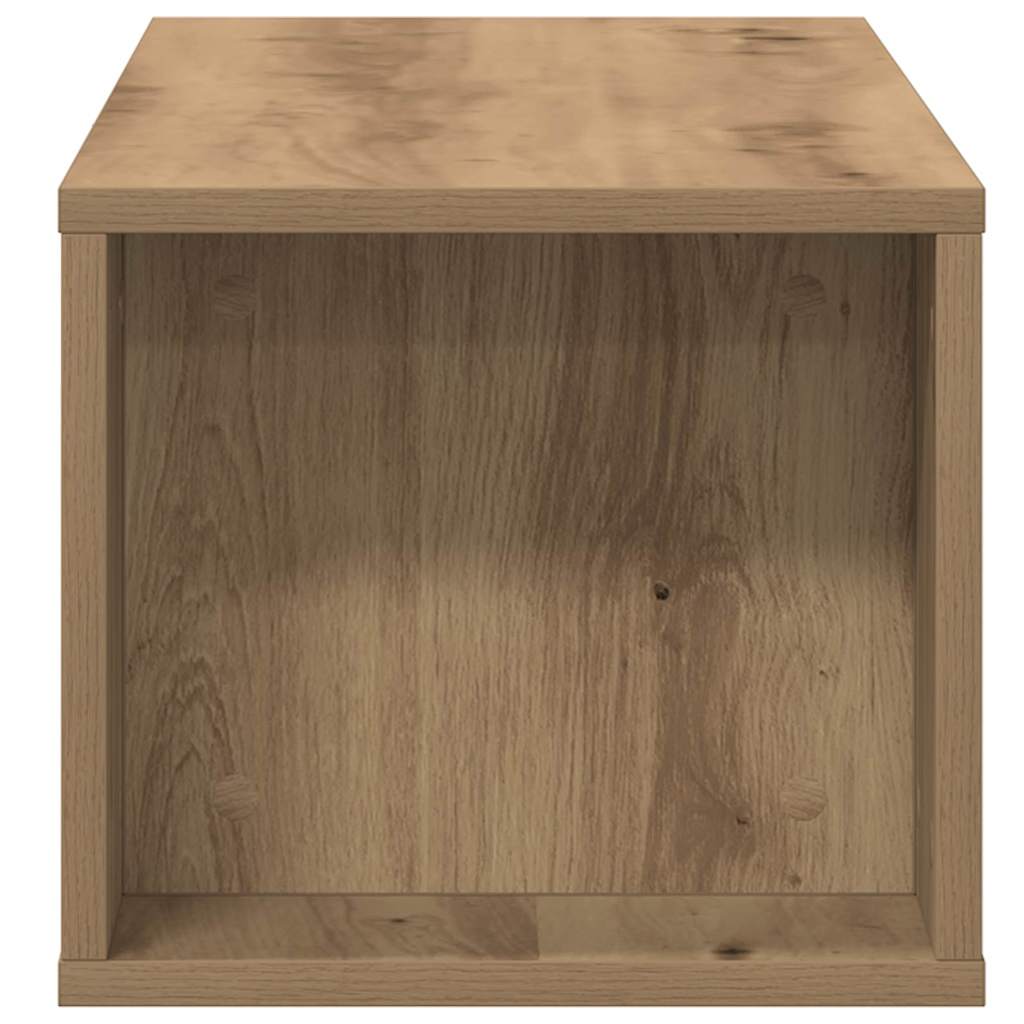Tv-Skap Artisian Oak 100 X 30 X 26,5 Cm Konstruert Tre