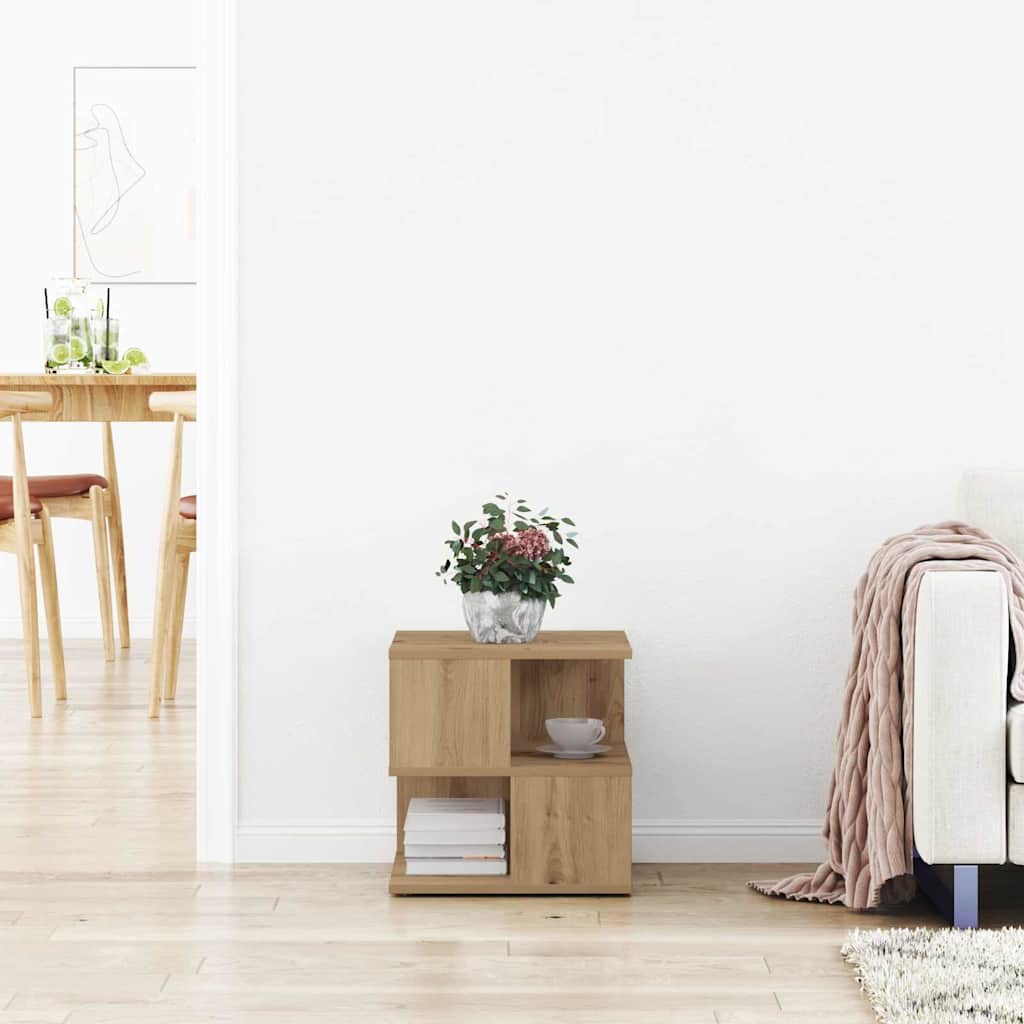 Sidetabell Artisan Eik 40 X 40 X 40 Cm Konstruert Tre