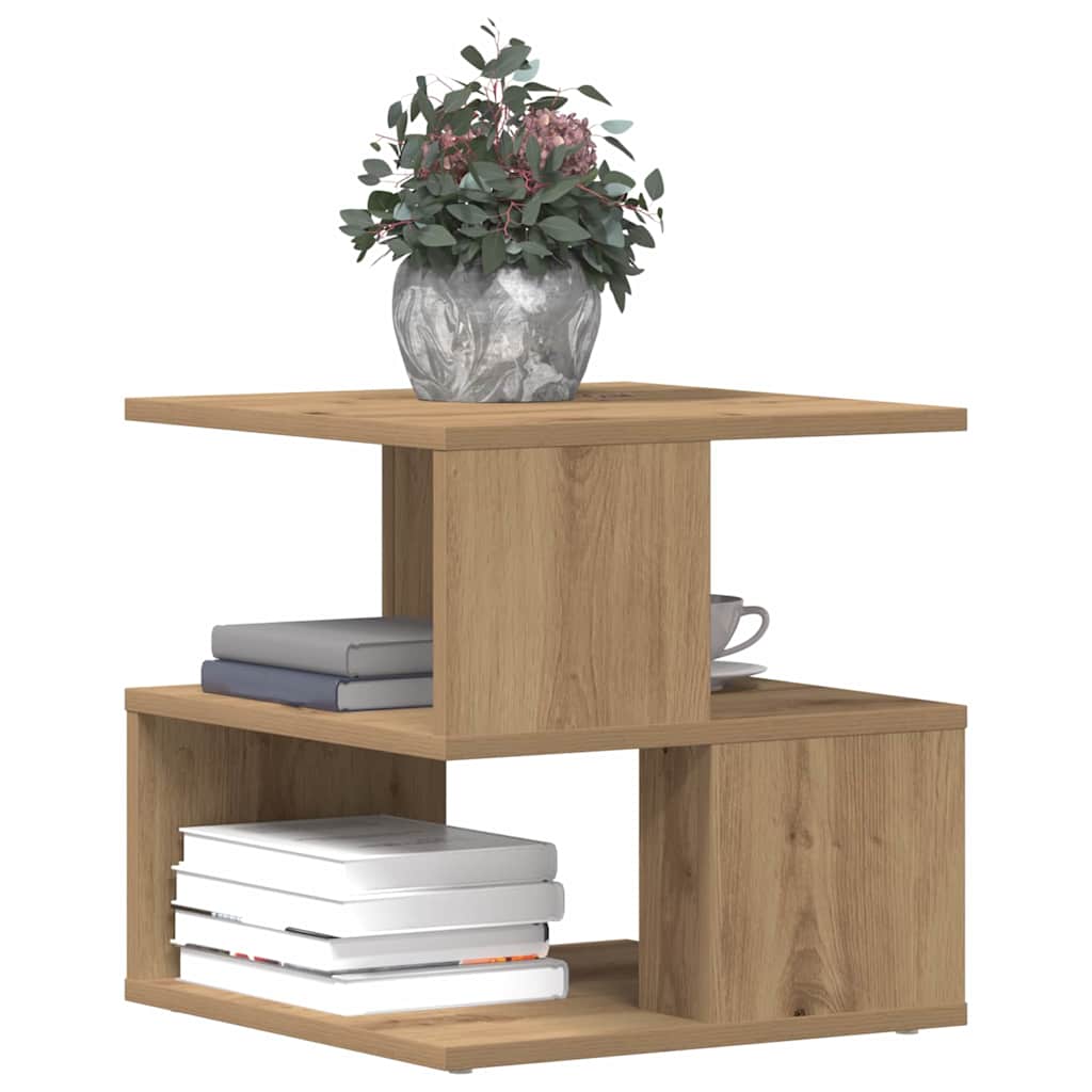 Sidetabell Artisan Eik 40 X 40 X 40 Cm Konstruert Tre