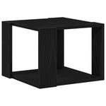 Kaffebord Svart Eik 40 X 40 X 30 Cm Konstruert Tre
