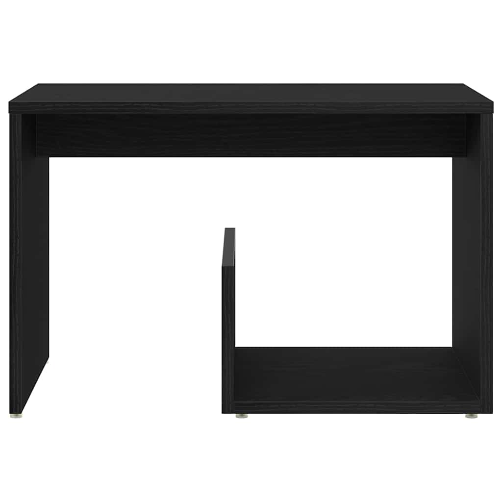 Sidetabell Svart Eik 59 X 36 X 38 Cm Konstruert Tre