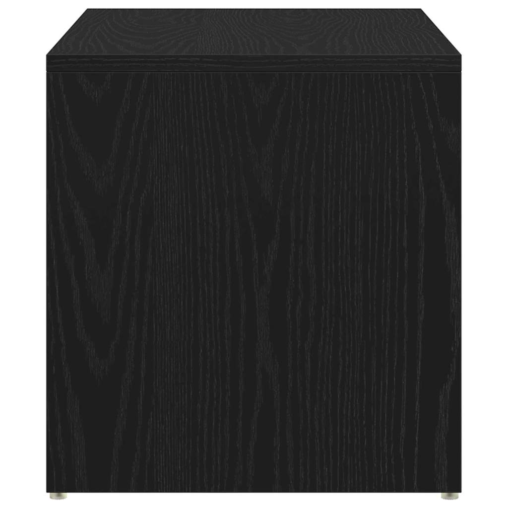 Sidetabell Svart Eik 59 X 36 X 38 Cm Konstruert Tre
