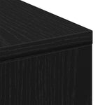 Kaffebord Svart Eik 90 X 90 X 28 Cm Konstruert Tre