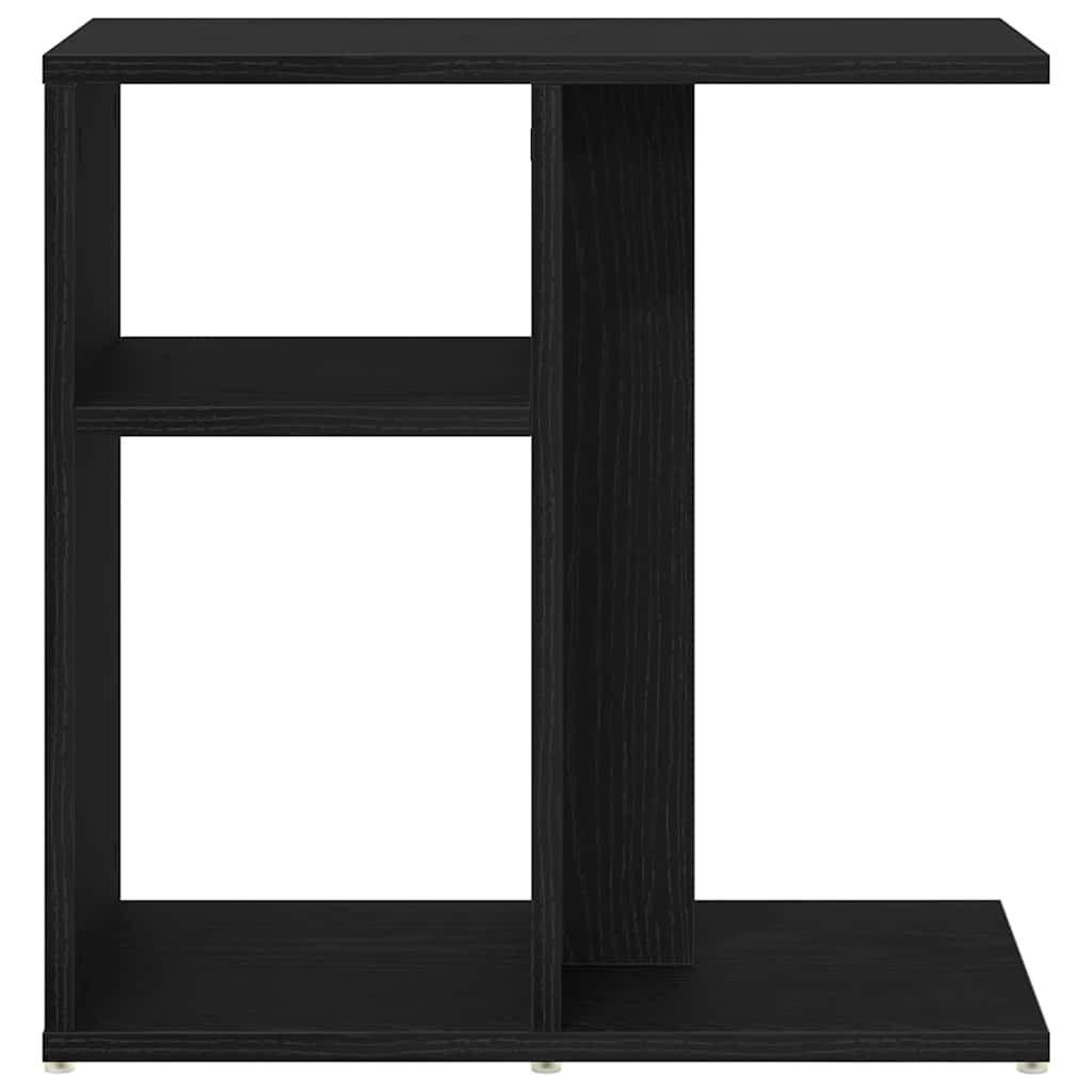 Sidetabell Svart Eik 50 X 30 X 50 Cm Konstruert Tre