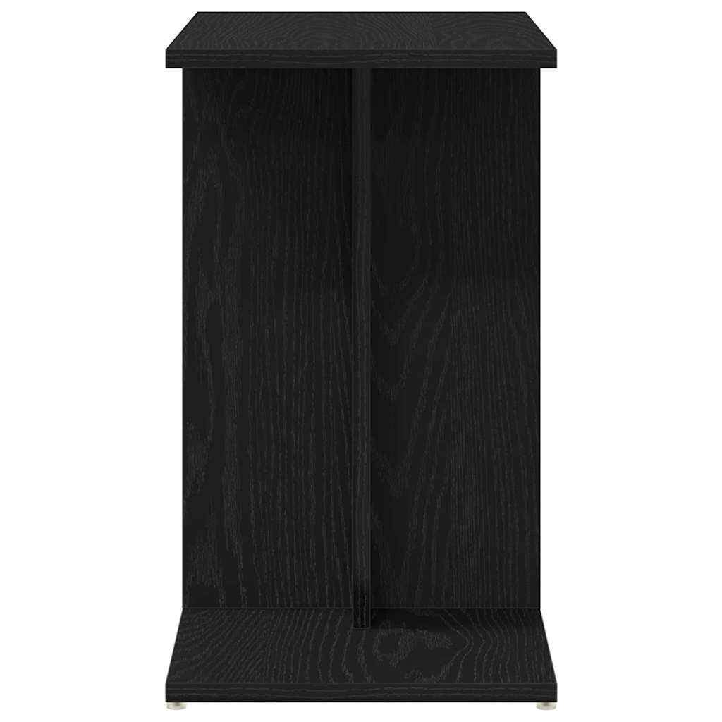 Sidetabell Svart Eik 50 X 30 X 50 Cm Konstruert Tre