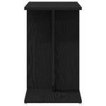 Sidetabell Svart Eik 50 X 30 X 50 Cm Konstruert Tre