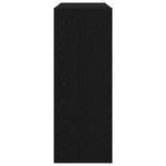 Konsollbord Svart Eik 105 X 30 X 80 Cm Konstruert Tre