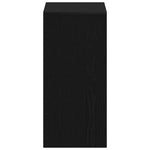 Skrivebord Svart Eik 102,5 X 35 X 75 Cm Konstruert Tre