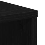 Oppbevaringsskap Svart Eik 60 X 53 X 72,5 Cm Konstruert Tre