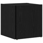 Krokhyller Svart Eik 33 X 33 X 34,5 Cm Konstruert Tre