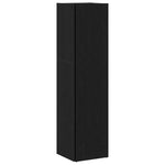 Krokhyller Svart Eik 33 X 33 X 132 Cm Konstruert Tre