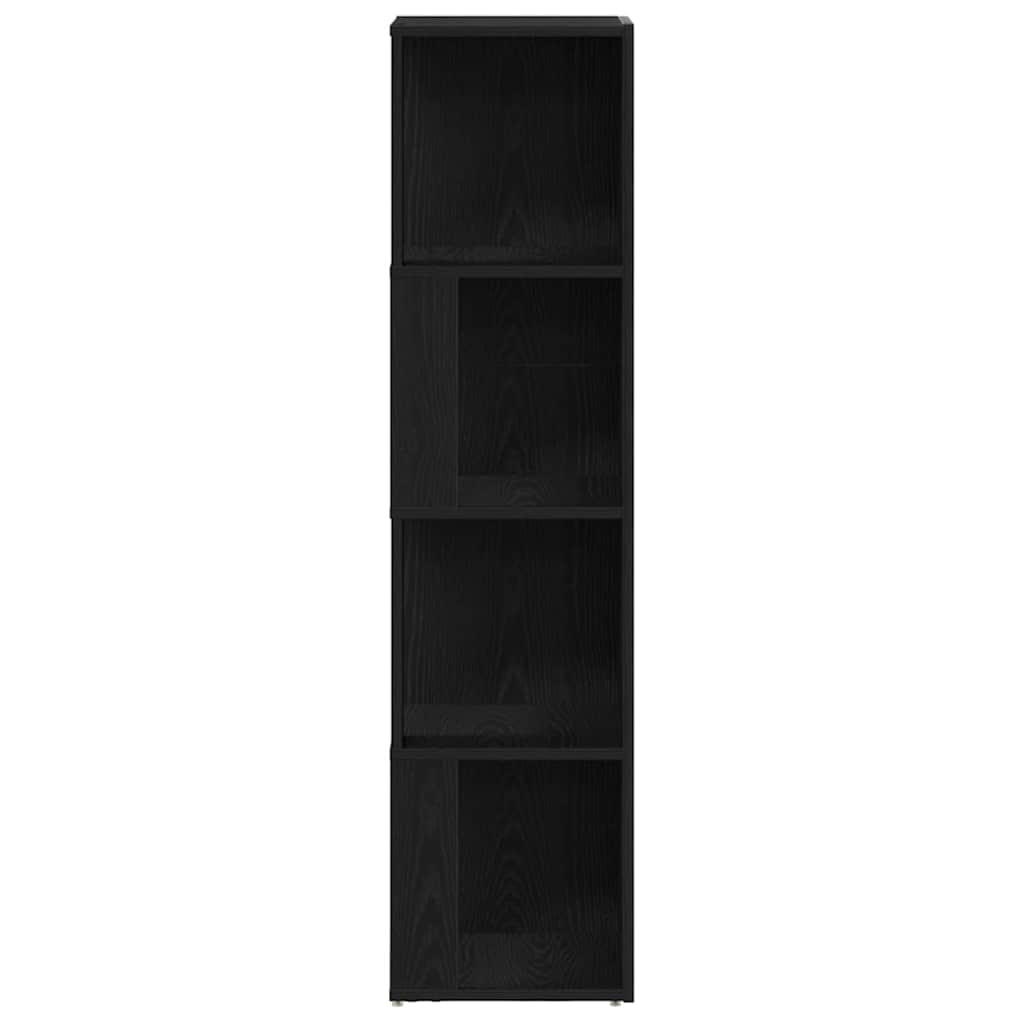 Krokhyller Svart Eik 33 X 33 X 132 Cm Konstruert Tre
