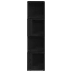Krokhyller Svart Eik 33 X 33 X 132 Cm Konstruert Tre