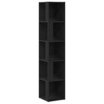 Krokhyller Svart Eik 33 X 33 X 164.5 Cm Konstruert Tre